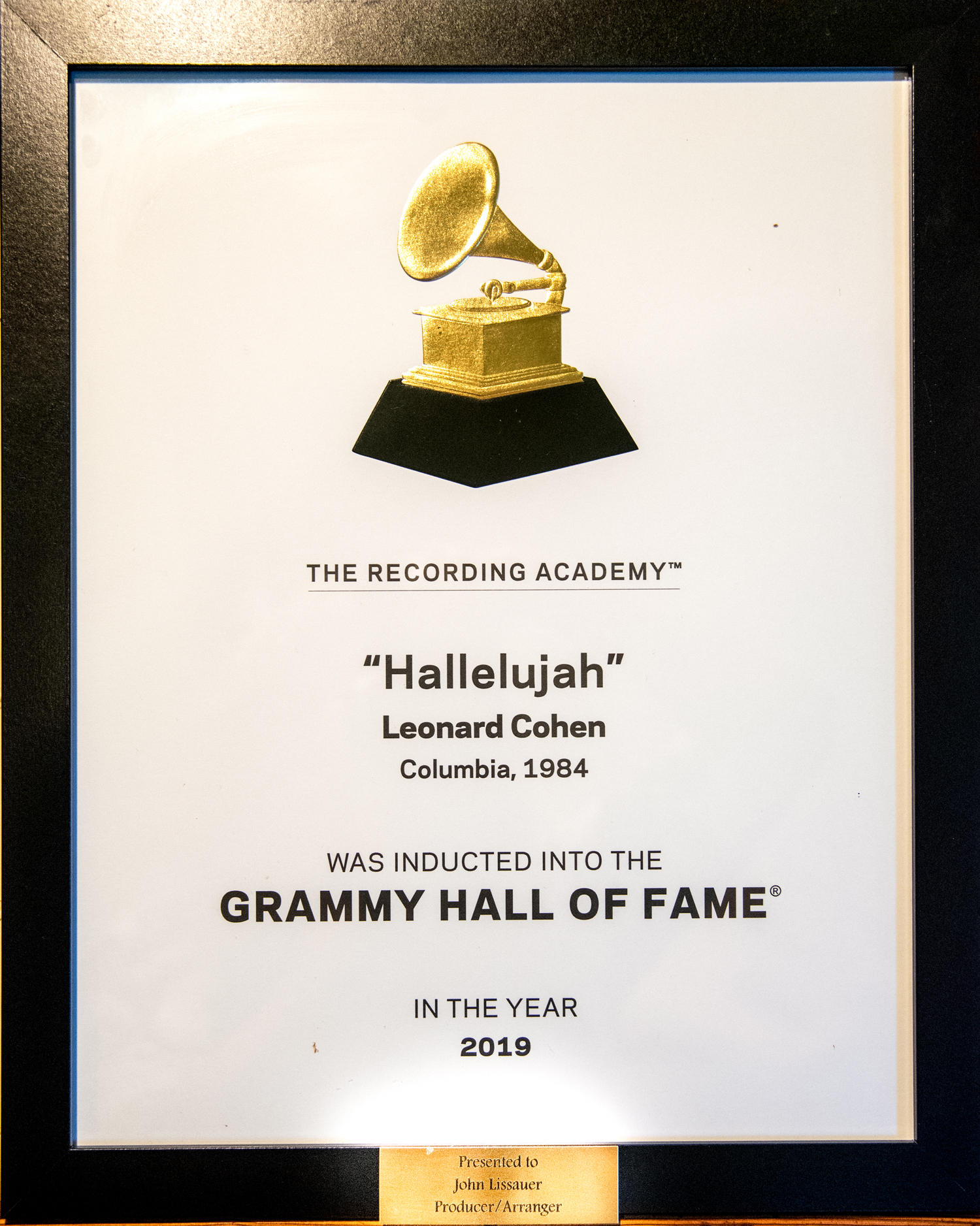 John Lissauer: Grammy Hall of Fame